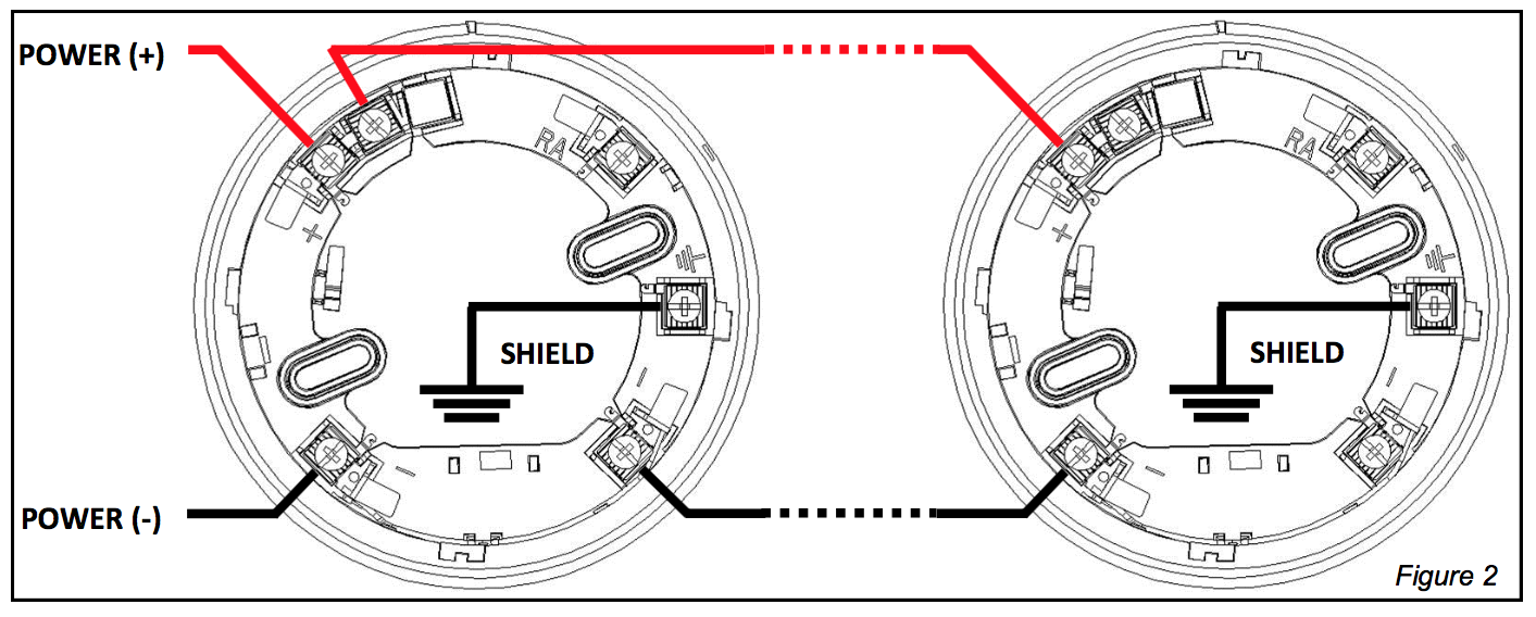 Conventional Ceiling Mounted Beacon Wiring Diagram.png